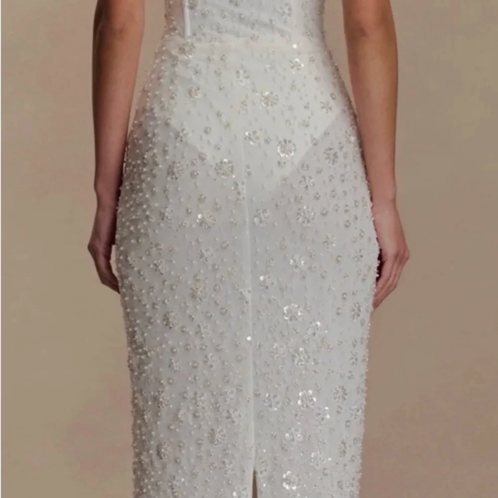 Meshki Gemma Strapless Embellished Maxi Dress - Picture 3 of 7